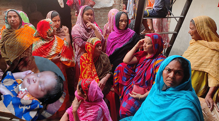 পেটে থাকতেই পিতার মৃত্যু, জন্মের সময় যমজ ভাই-মাকেও হারালো শিশুটি